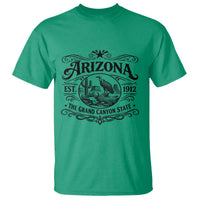 Vintage Arizona Cactus Desert Canyon Western 1912 T Shirt