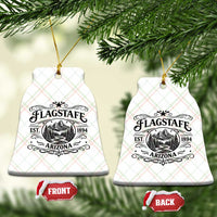 Vintage Flagstaff Landscape Adventure Ceramic Ornament Arizona Gift