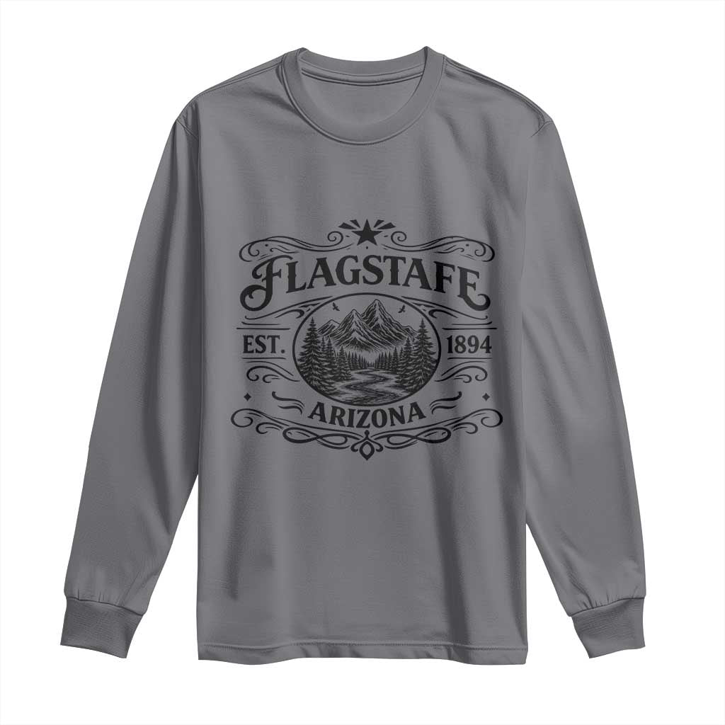 Vintage Flagstaff Landscape Adventure Long Sleeve Shirt Arizona Gift