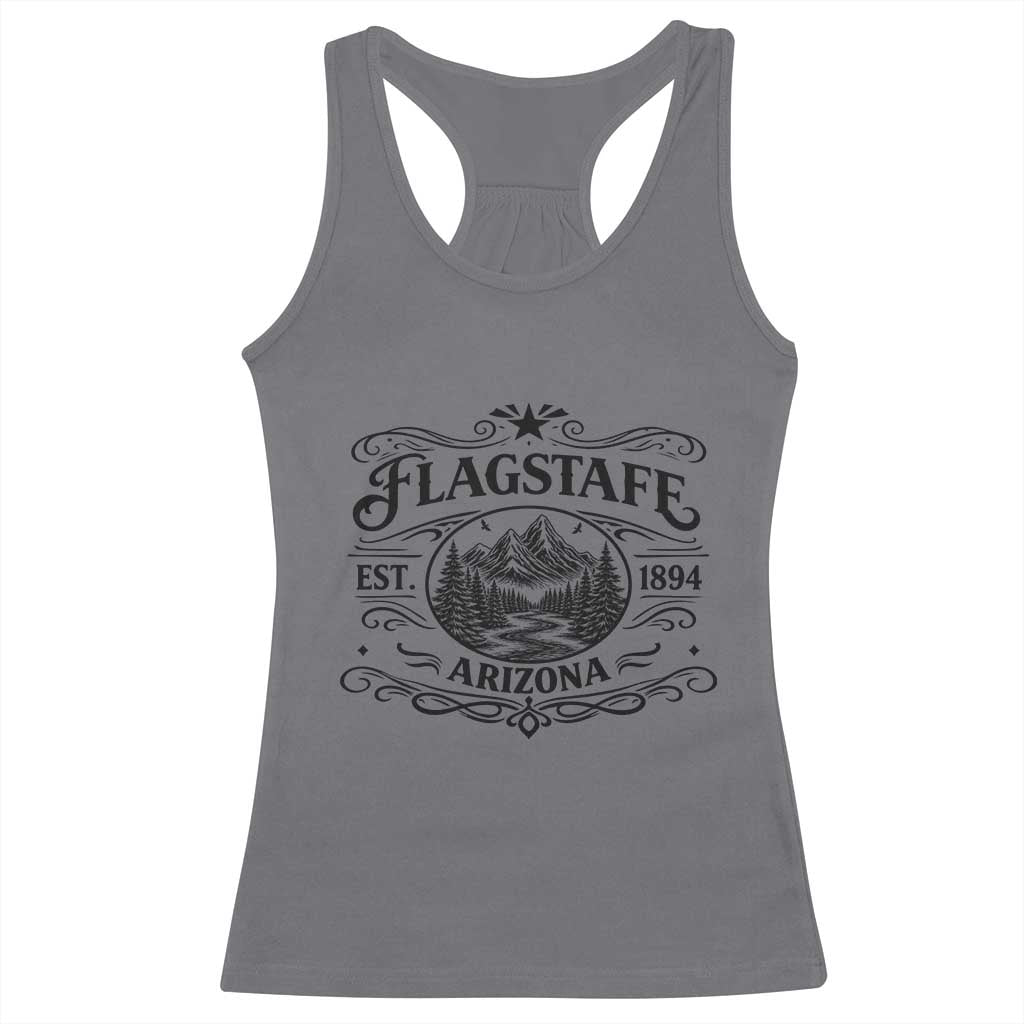 Vintage Flagstaff Landscape Adventure Racerback Tank Top Arizona Gift