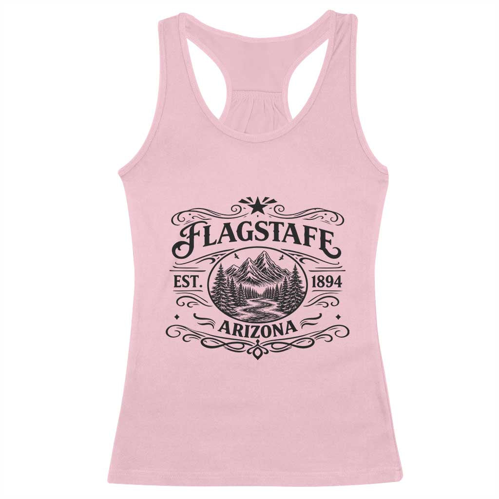 Vintage Flagstaff Landscape Adventure Racerback Tank Top Arizona Gift