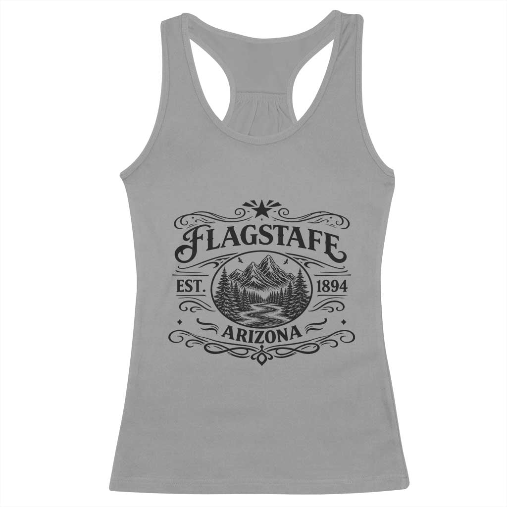 Vintage Flagstaff Landscape Adventure Racerback Tank Top Arizona Gift