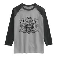 Vintage Flagstaff Landscape Adventure Raglan Shirt Arizona Gift