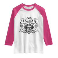 Vintage Flagstaff Landscape Adventure Raglan Shirt Arizona Gift