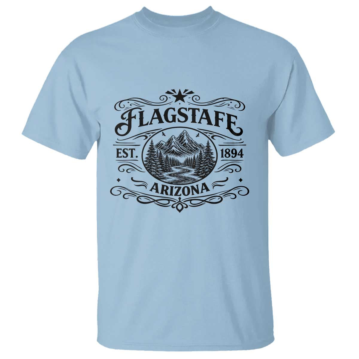 Vintage Flagstaff Landscape Adventure T Shirt Arizona Gift