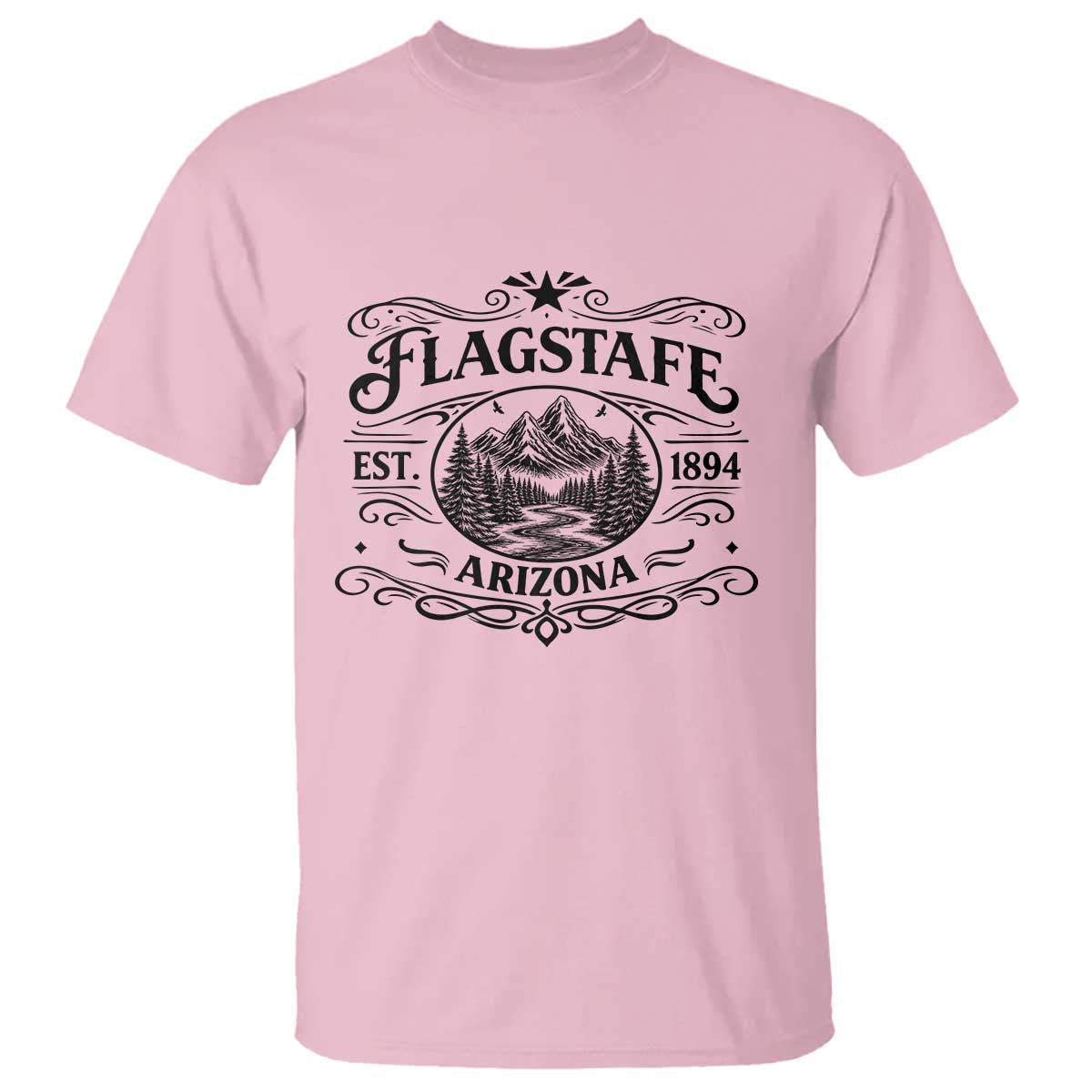 Vintage Flagstaff Landscape Adventure T Shirt Arizona Gift