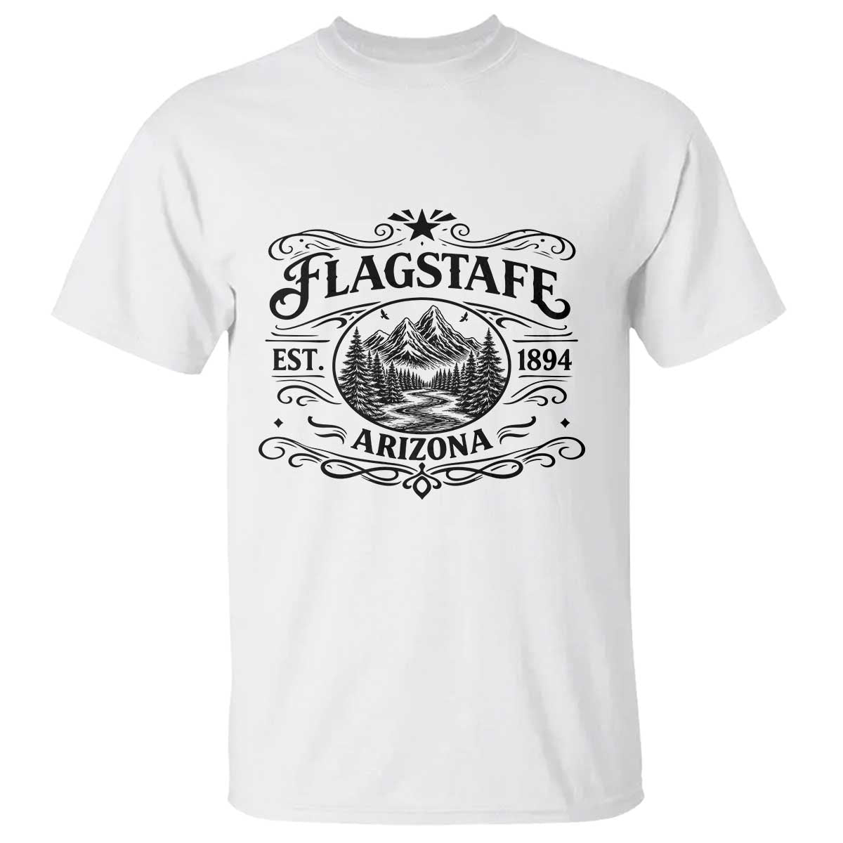 Vintage Flagstaff Landscape Adventure T Shirt Arizona Gift