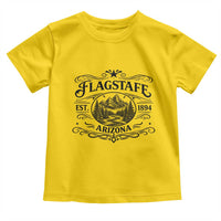 Vintage Flagstaff Landscape Adventure Toddler T Shirt Arizona Gift