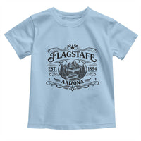 Vintage Flagstaff Landscape Adventure Toddler T Shirt Arizona Gift