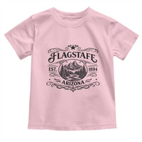 Vintage Flagstaff Landscape Adventure Toddler T Shirt Arizona Gift
