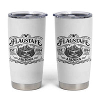 Vintage Flagstaff Landscape Adventure Tumbler Cup Arizona Gift
