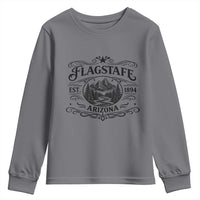Vintage Flagstaff Landscape Adventure Youth Sweatshirt Arizona Gift