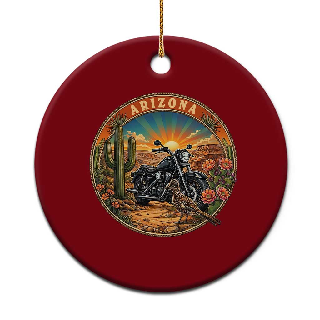 Arizona Pride Ceramic Ornament Adventure Scenic Journey Southwest USA