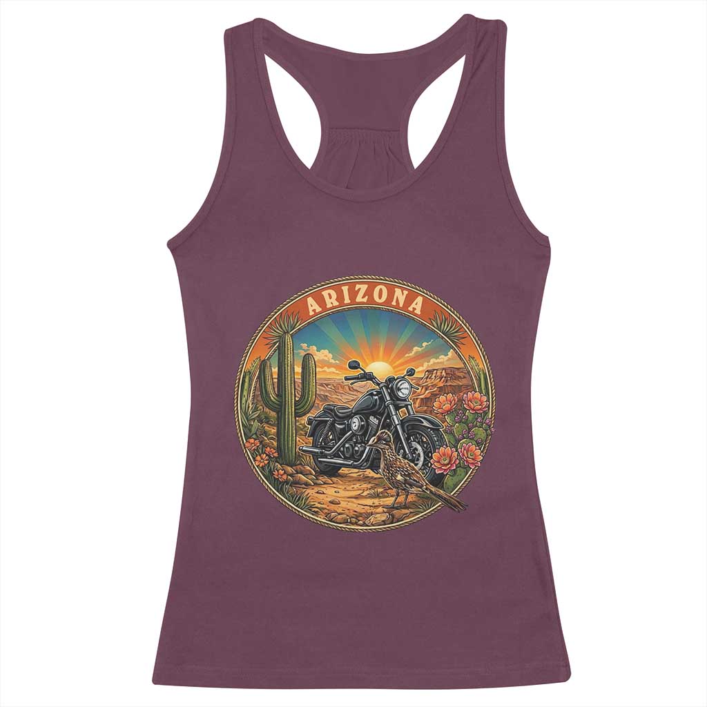 Arizona Pride Racerback Tank Top Adventure Scenic Journey Southwest USA