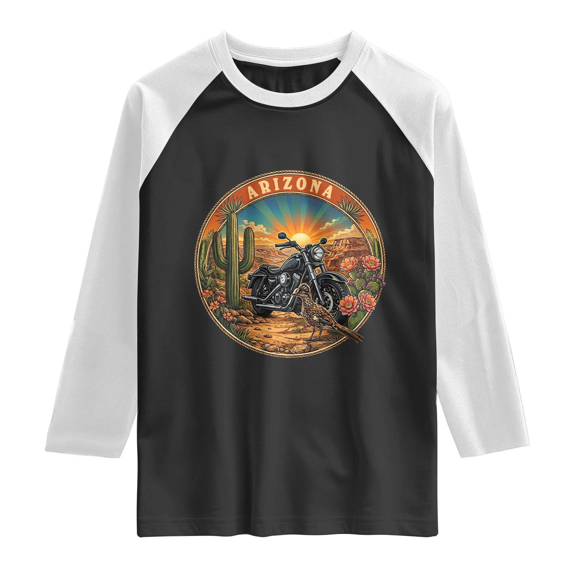 Arizona Pride Raglan Shirt Adventure Scenic Journey Southwest USA