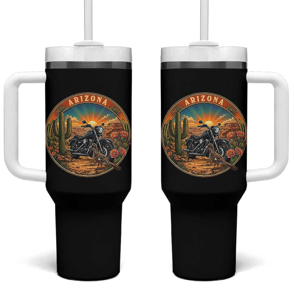 Arizona Pride Tumbler With Handle Adventure Scenic Journey Southwest USA