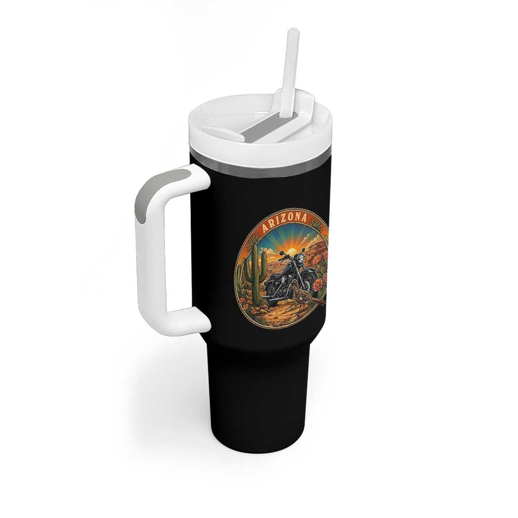 Arizona Pride Tumbler With Handle Adventure Scenic Journey Southwest USA
