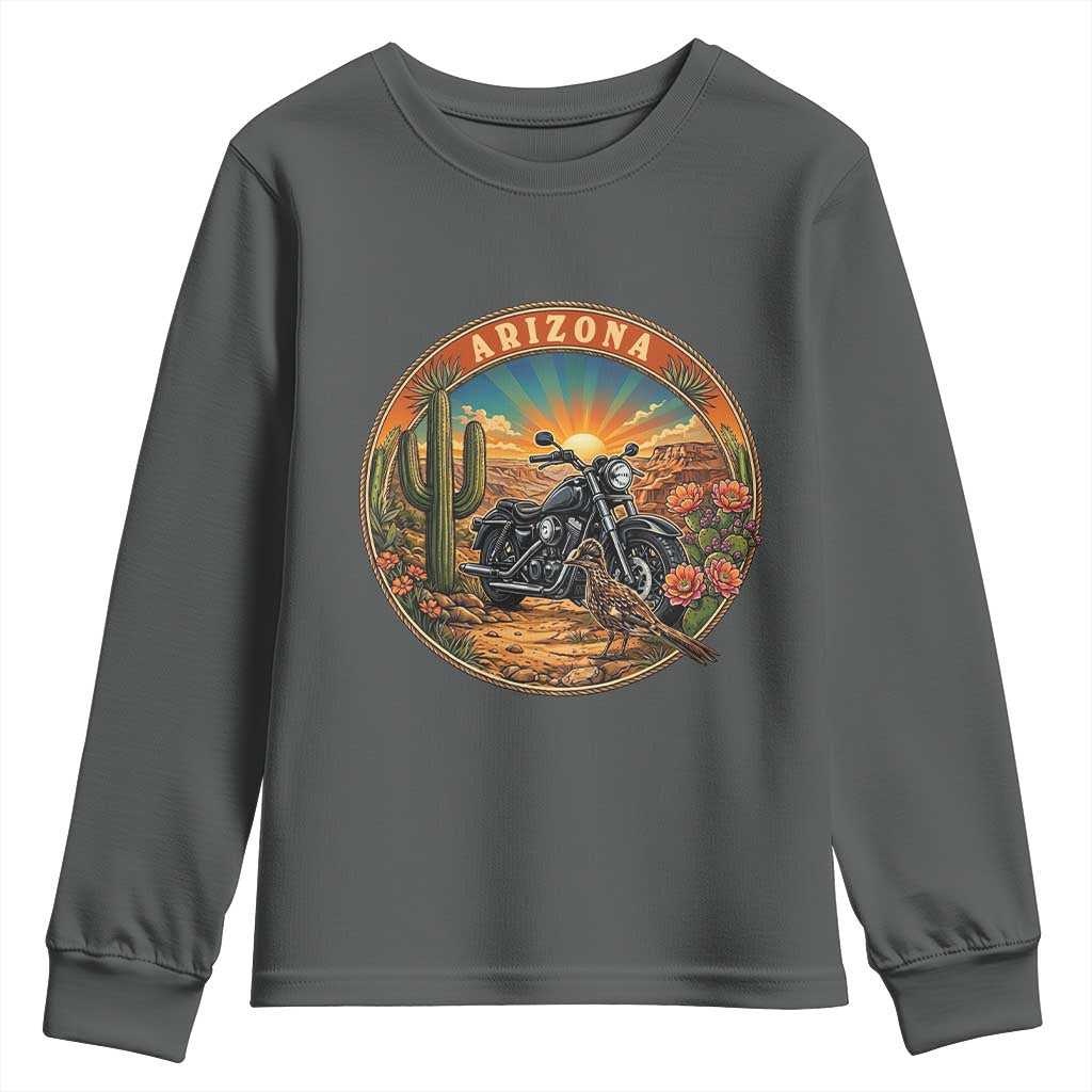 Arizona Pride Youth Sweatshirt Adventure Scenic Journey Southwest USA
