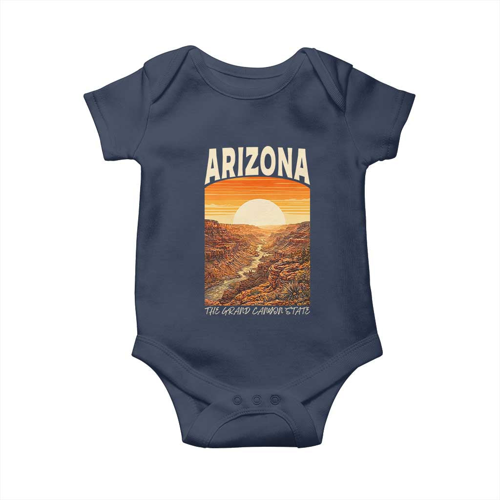 Arizona Souvenir Grand Canyon State Baby Onesie Saguaro Cactus Road Trip