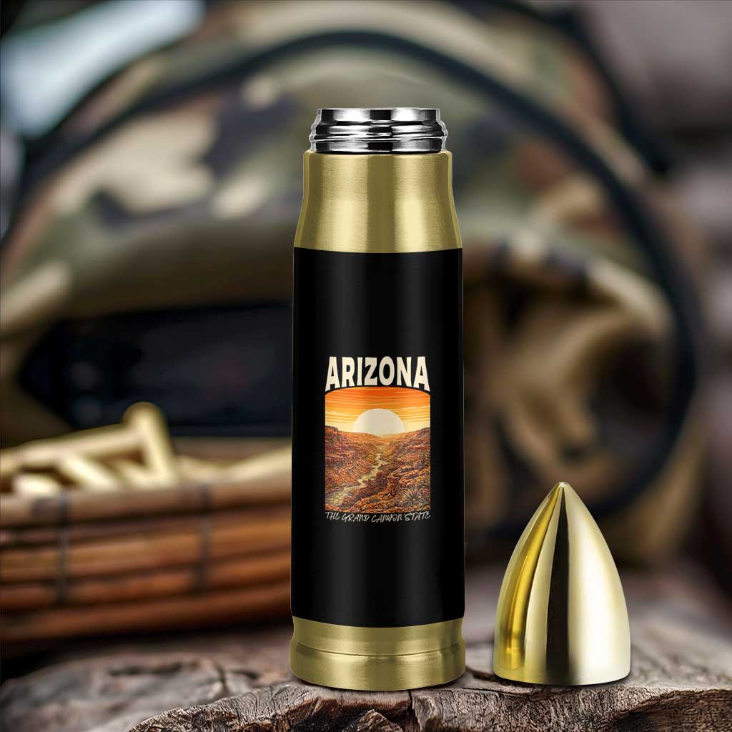 Arizona Souvenir Grand Canyon State Bullet Tumbler Saguaro Cactus Road Trip