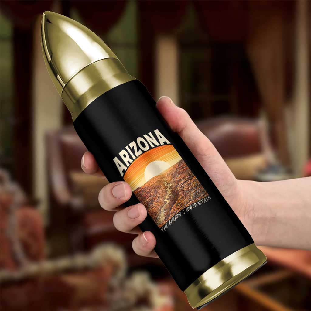 Arizona Souvenir Grand Canyon State Bullet Tumbler Saguaro Cactus Road Trip