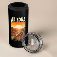Arizona Souvenir Grand Canyon State 4 in 1 Can Cooler Tumbler Saguaro Cactus Road Trip