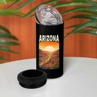 Arizona Souvenir Grand Canyon State 4 in 1 Can Cooler Tumbler Saguaro Cactus Road Trip