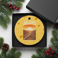 Arizona Souvenir Grand Canyon State Ceramic Ornament Saguaro Cactus Road Trip