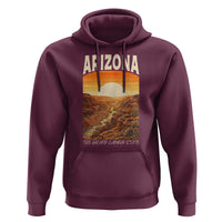 Arizona Souvenir Grand Canyon State Hoodie Saguaro Cactus Road Trip
