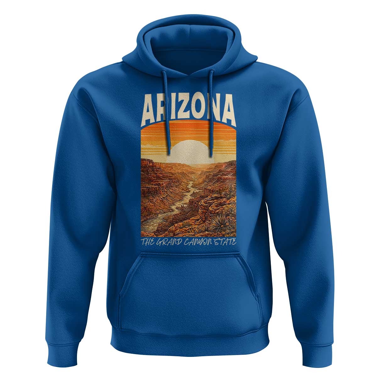 Arizona Souvenir Grand Canyon State Hoodie Saguaro Cactus Road Trip