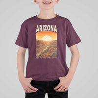 Arizona Souvenir Grand Canyon State T Shirt For Kid Saguaro Cactus Road Trip