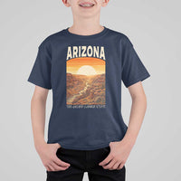 Arizona Souvenir Grand Canyon State T Shirt For Kid Saguaro Cactus Road Trip