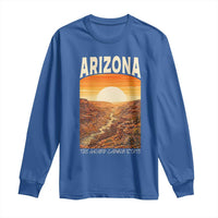 Arizona Souvenir Grand Canyon State Long Sleeve Shirt Saguaro Cactus Road Trip