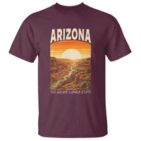 Arizona Souvenir Grand Canyon State T Shirt Saguaro Cactus Road Trip