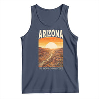 Arizona Souvenir Grand Canyon State Tank Top Saguaro Cactus Road Trip