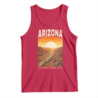Arizona Souvenir Grand Canyon State Tank Top Saguaro Cactus Road Trip