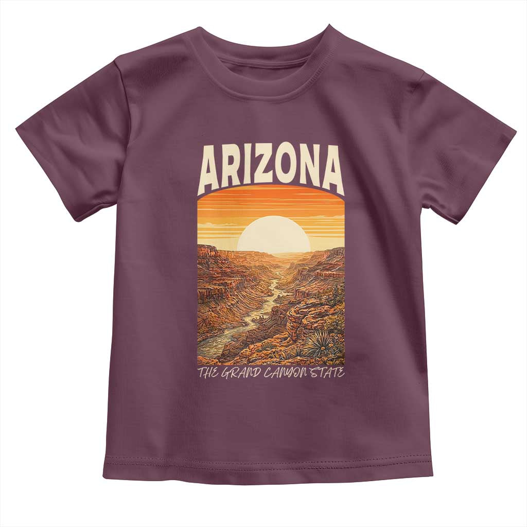 Arizona Souvenir Grand Canyon State Toddler T Shirt Saguaro Cactus Road Trip