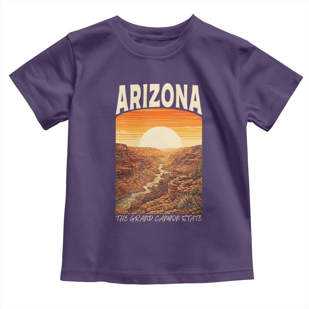 Arizona Souvenir Grand Canyon State Toddler T Shirt Saguaro Cactus Road Trip