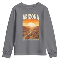 Arizona Souvenir Grand Canyon State Youth Sweatshirt Saguaro Cactus Road Trip