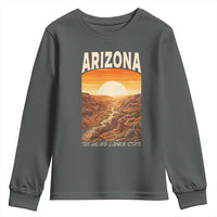 Arizona Souvenir Grand Canyon State Youth Sweatshirt Saguaro Cactus Road Trip