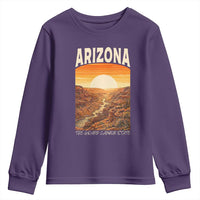 Arizona Souvenir Grand Canyon State Youth Sweatshirt Saguaro Cactus Road Trip
