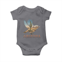 Arizona Desert Wren Bird Baby Onesie Cactus Landscape Rustic Western