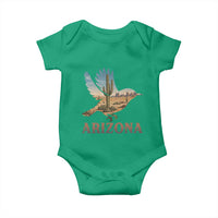 Arizona Desert Wren Bird Baby Onesie Cactus Landscape Rustic Western
