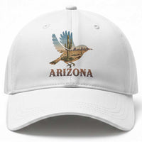 Arizona Desert Wren Bird Baseball Cap Cactus Landscape Rustic Western