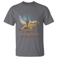 Arizona Desert Wren Bird T Shirt Cactus Landscape Rustic Western