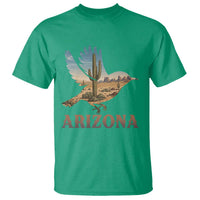 Arizona Desert Wren Bird T Shirt Cactus Landscape Rustic Western