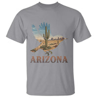 Arizona Desert Wren Bird T Shirt Cactus Landscape Rustic Western