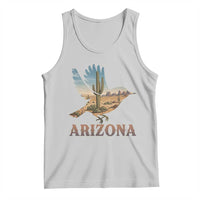 Arizona Desert Wren Bird Tank Top Cactus Landscape Rustic Western