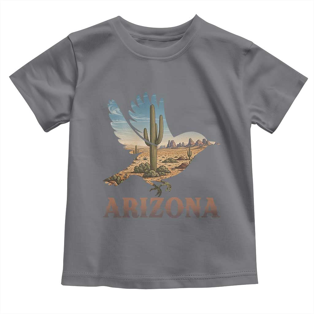 Arizona Desert Wren Bird Toddler T Shirt Cactus Landscape Rustic Western