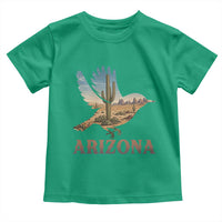 Arizona Desert Wren Bird Toddler T Shirt Cactus Landscape Rustic Western